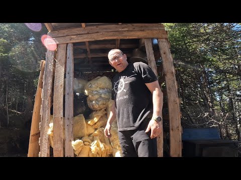 Insulation! Insulation! Insulation! The Remote Off Grid Cabin and Rabbit for Supper Episode #88