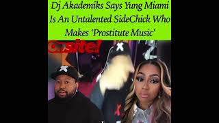 Download lagu Dj Akademiks says Yung Miami is an untalented side chick who makes “Prostitute Music” mp3 Download lagu Dj Akademiks says Yung Miami is an untalented side chick who makes “Prostitute Music” mp3