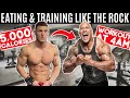 Bodybuilder tries The Rock’s DIET & WORKOUT for 24 hours... *5,000 CALORIES*