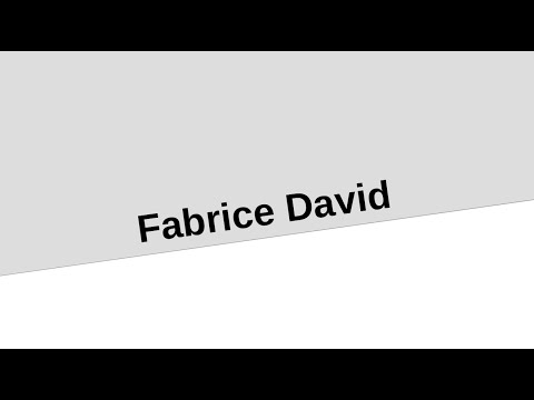 RNBE 2022 - A propos de la diafluidité - Fabrice David