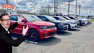 Lots of HORSEPOWER at our 2nd Jeep SRT / TRACKHAWK meet
