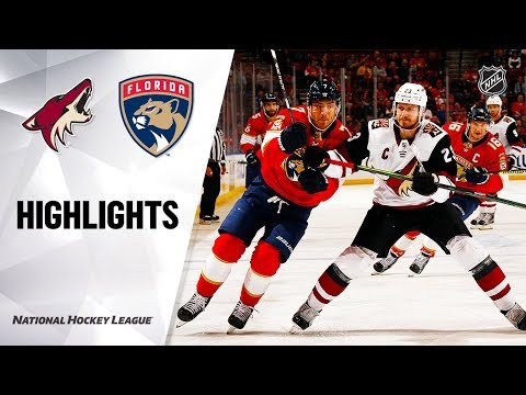 NHL Highlights | Coyotes @ Panthers 1/7/20