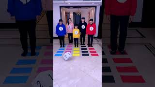 Exciting Color Dice Challenge, Who Reaches The Finish Line First_ #Funnyfamily #Partygames