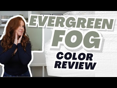 Sherwin Williams Evergreen Fog: Undertones, Lighting, & Best Uses