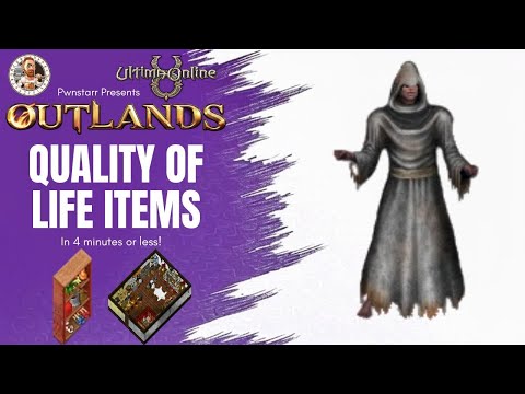 Quality of Life Items & Systems on Outlands BEST MMORPG Ultima Online 2025 UO OUTLANDS