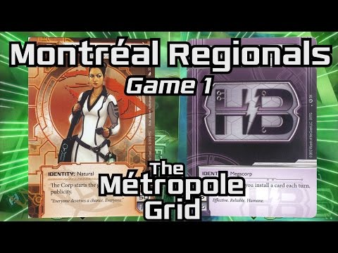 Montréal Netrunner Regionals 2015: Top 8, Game 1