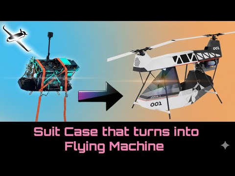 The Flying Suitcase: Meet the Janus One — The Portable Aircraft You Can Wear