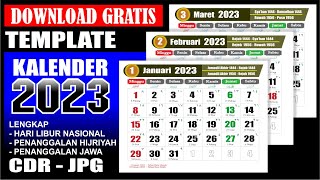 Download lagu Kalender 2023 Lengkap dengan tanggal merah Masehi, Hijriyah, Jawa - Download format CDR - Template mp3 Download lagu Kalender 2023 Lengkap dengan tanggal merah Masehi, Hijriyah, Jawa - Download format CDR - Template mp3