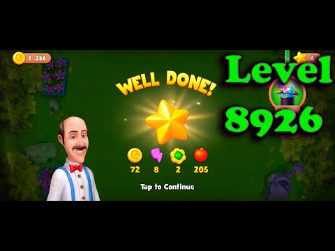 Gardenscapes level 8926