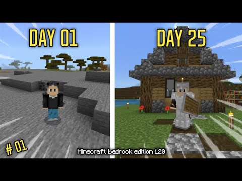 Unbelievable! 100 Days in MCPE 1.20 - Yaumil 1180