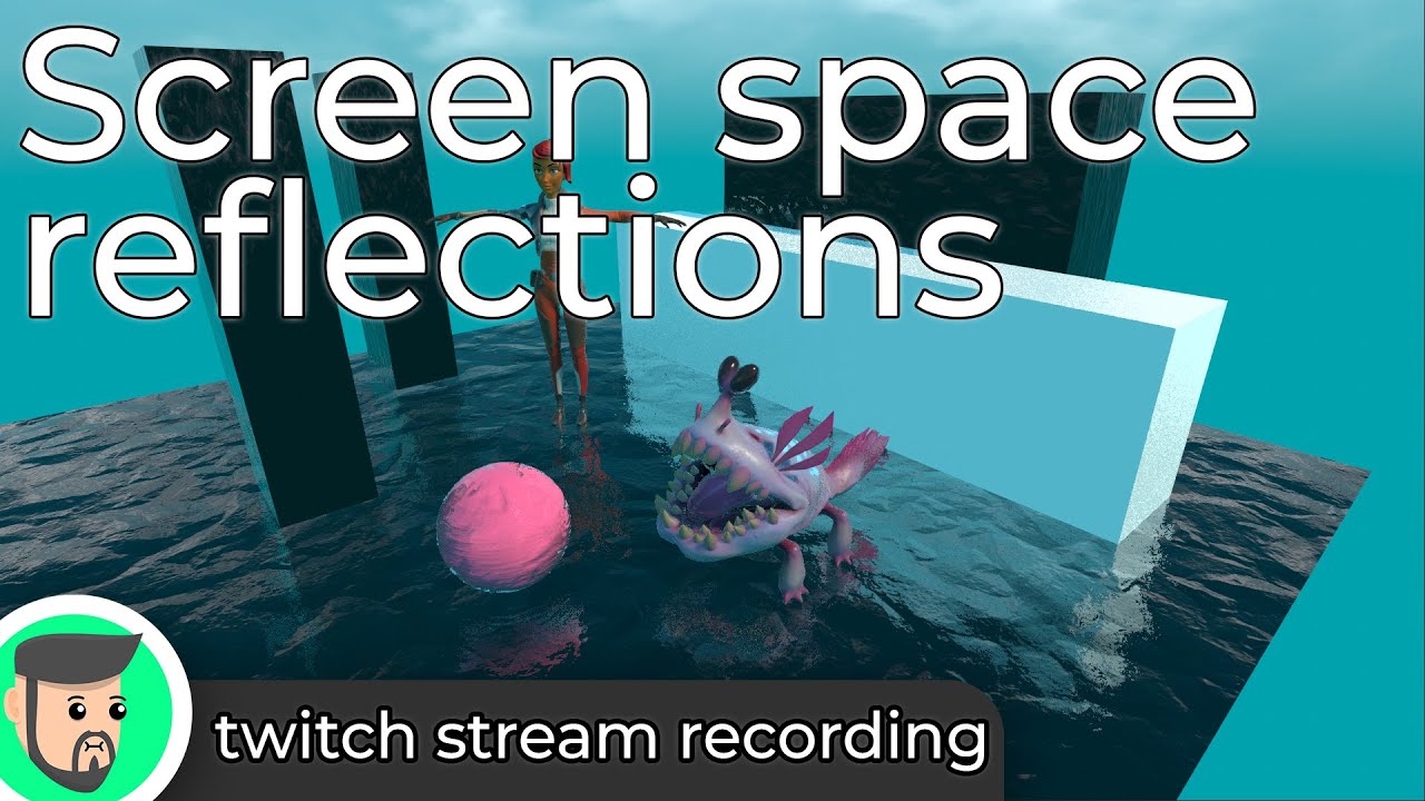 Screen space reflections | Unity shader stream