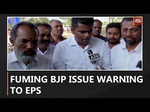 5 BJP Neta's Jump Jump Ship To AIADMK, BJP Vs AIADMK Showdown Escalates : Watch This Report