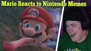 Mario Reacts to Nintendo Memes While Stranded on an Island | REAKTION