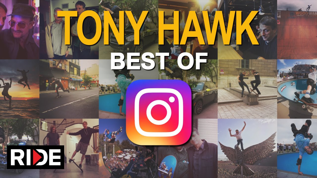 Lo mejor del Instagram de Tony Hawk (Vídeo)