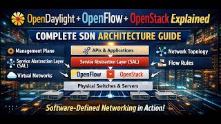 OpenDaylight + OpenFlow + OpenStack Explained | Complete SDN Architecture Guide