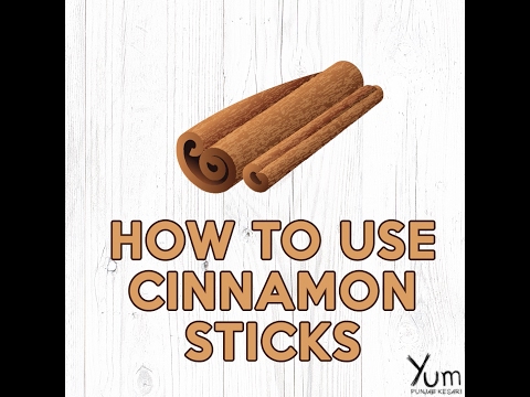 How to use cinnamon sticks