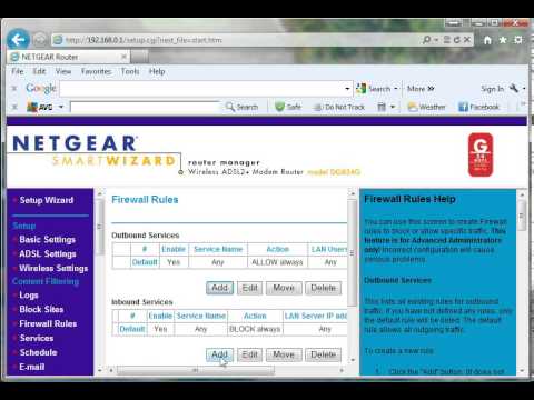 comment installer routeur netgear dg834g
