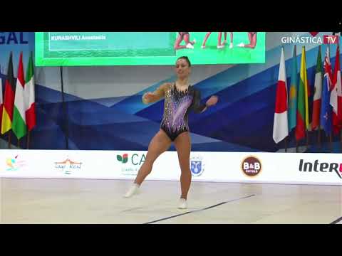 KURASHVILI Anastasiia (UKR) - 2024 AEROBICS WORLD CUP, CANTANHEDE - Individual Women Qualifications