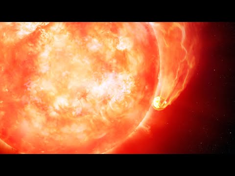 Star devouring planet video Gemini Observatory