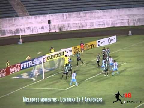 Londrina 1 x 3 Arapongas