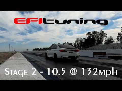 BMW F90 M5 1/4 Mile (Stage 2)