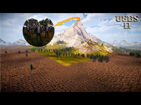 200,000 T-REXES SURROUND MT OLYMPUS vs 285 JOHN WICKS | Ultimate Epic Battle Simulator 2 | UEBS 2