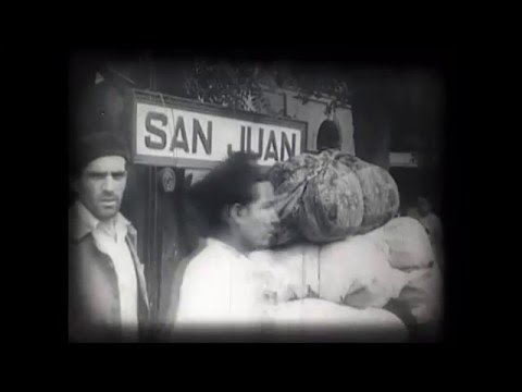 El terremoto de San Juan de 1944 ( Escenas en color)