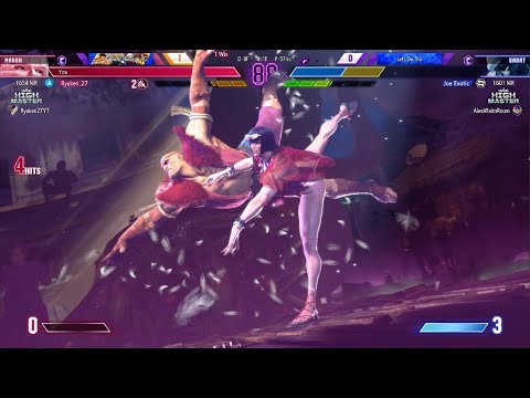 Taking Sagat For A Ride. High Master Ranked.(Manon Vs Sagat)