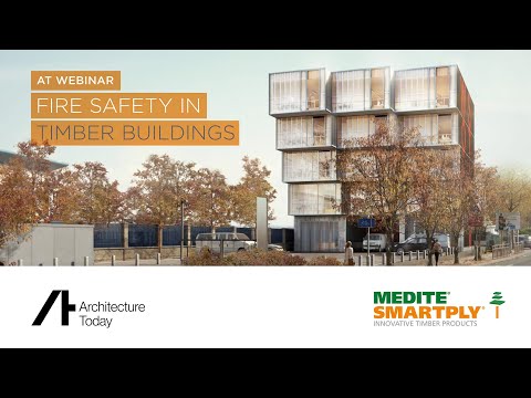 AT webinar with MEDITE SMARTPLY Fire safety in timber buildings