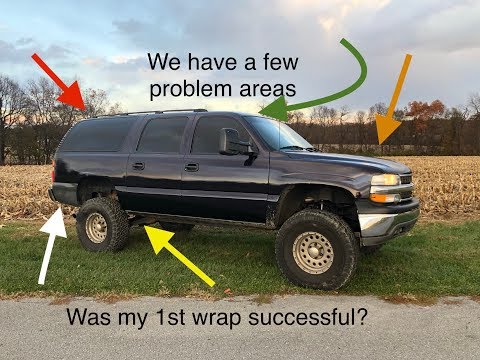 MY FIRST FULL VEHICLE WRAP EVER! I LEARNED A LOT