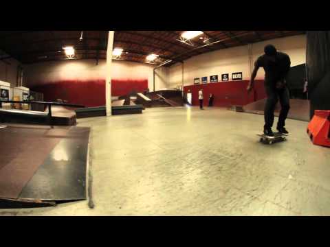 Syndrome Skatepark Nyjah Huston & Dominick Walker 2012