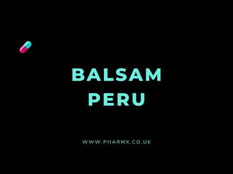 How to pronounce Balsam peru