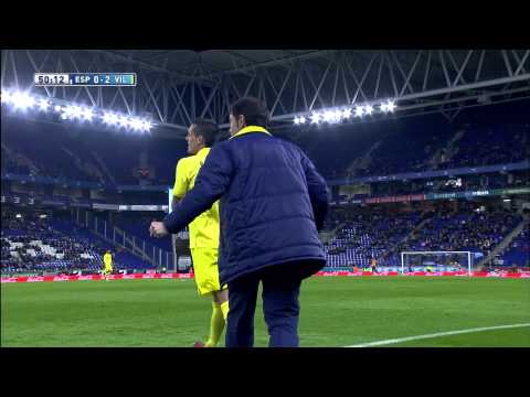 Gol de Perbet (0-2) en el RCD Espanyol - Villarreal CF - HD