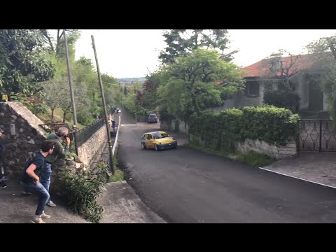 Crash 14° rally benacus PS 8 lago - Renault Clio n° 31 [slow motion]