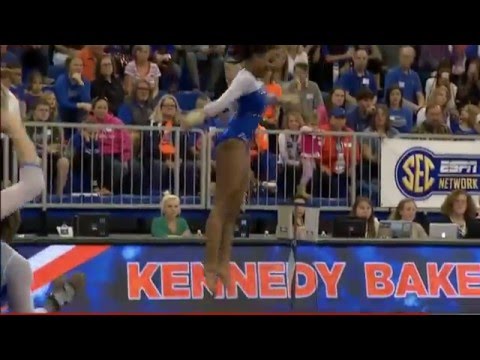 Kennedy Baker (Florida) 2016 Floor vs UCLA 9.95
