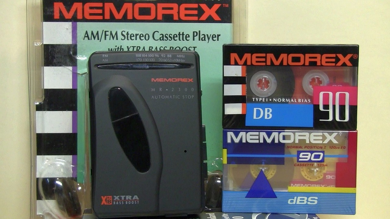 New* Memorex MR2300 cassette player - Definitely not live