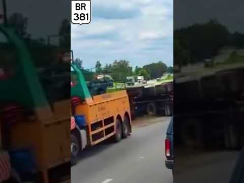 Acidente na BR 381,Fernão Dias em São Sebastião da Bela Vista,Sul de Minas