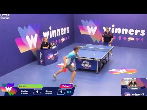 WINners CUP table 2  26.09  Boklag Roman - Kireev Andrei  17:30