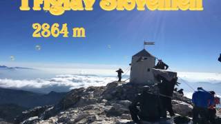 Triglav Slowenien, Julische Alpen 2864 m