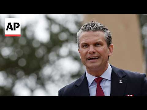 Hegseth invokes immigration and ‘invasion’ in D-Day speech in France