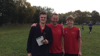 preview picture of video 'BBC Three Counties Radio visit Aylesbury parkrun 11-10-2014'