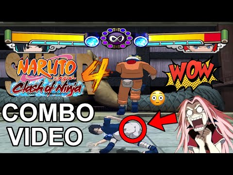 Super Naruto Gekitou Ninja Taisen 4 Every Character Combos
