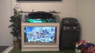 Mirage Vision Outdoor/Indoor Aquarium TV Lift Entertainment System