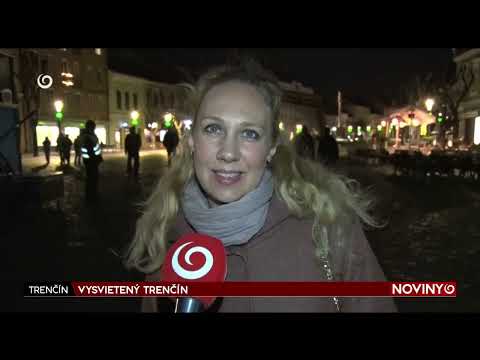Vysvietený Trenčín | reportáž TV JOJ (2025)