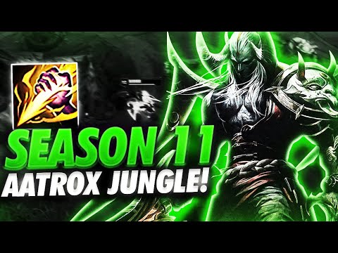 JUNGLE DEĞİŞİKLİKLERİ İLE AATROX JUNGLE DAHA GÜÇLÜ | SEZON 11DE AATROX JUNGLE OLUR MU @Boratello
