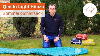 Qeedo Light Hitazo / XL - Ultraleichter Sommer- und Indoor-Schlafsack