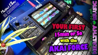 Your First 15min with the Akai Force #akaiforce #akaiforcetutorials