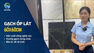 Gạch lát nền Prime 9334 – Porcelain 60x60, vân đá marble đen sang trọng