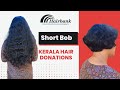 Mid Length Hair Cut Short Bob For Donation I Hair Bank I Kerala Hair Donation For Cancer Patient