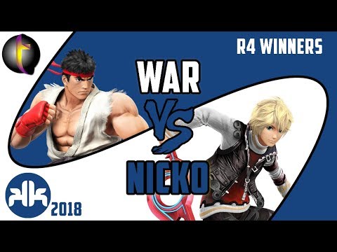 KKON18 Main Event: SSB Wii U - WR4 - WAR vs Nicko